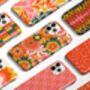 Check Flower Phone Case, thumbnail 10 of 12
