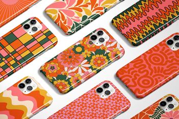 Check Flower Phone Case, 10 of 12