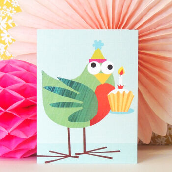 Mini Bird And Cake Card, 5 of 5