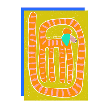 Top Dog Greeting Card, 2 of 3