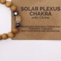 Mens Citrine And Cedarwood Bracelet For Confidence, thumbnail 3 of 5