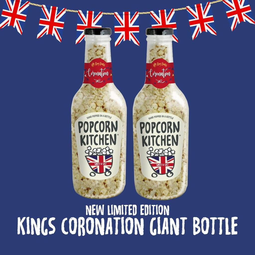 Coronation Limited Edition Giant Popcorn Bottle, 1 of 7