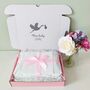 Newborn Baby Girl Gift Set | Unicorn Sleepsuit And Hat, thumbnail 3 of 7