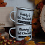 Personalised Hot Chocolate Enamel Mug, thumbnail 5 of 6