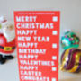 Funny All Occasions Value Christmas Cards Six Pack, thumbnail 1 of 5