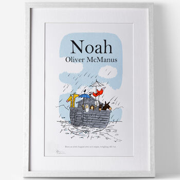 Personalised 'Noah’s Ark' Print, 2 of 3