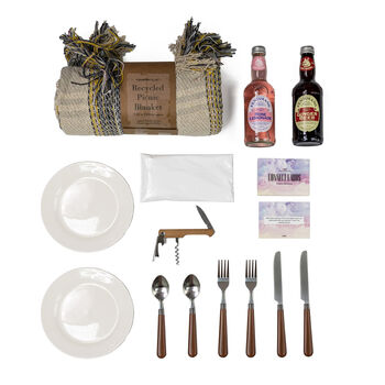 Luxe Picnic Hug Hamper With Drinks, Blanket And More, 4 of 8