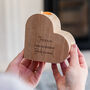 Personalised Heart Candle Holder Thank You Bridesmaid Gift, thumbnail 4 of 6