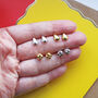Super Mom Personalised Sterling Silver Earrings From Son/Daughter, thumbnail 5 of 10