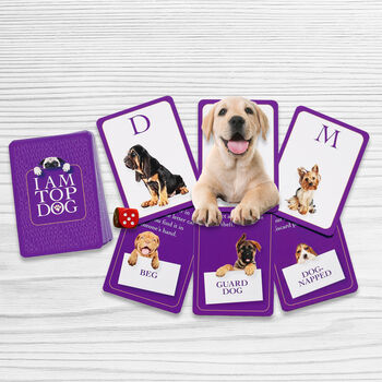 I Am Top Dog ~ Gift For Dog Lovers Of All Ages / Game About Dogs / Present From The Dog / Fun Game For Christmas Eve Box, 5 of 8