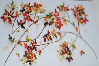 Autumn In Butterflies A Framed 3D Feature Wall Art, 7 of 8