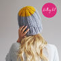Knit Kit Colour Pop Knitted Hat, thumbnail 6 of 9