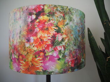Floral Garden Rose Lampshade, 5 of 6