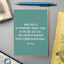 Father's Day Mark Twain Quote Card, thumbnail 1 of 3