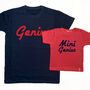 Personalised Mini Me T Shirt Set, thumbnail 4 of 12