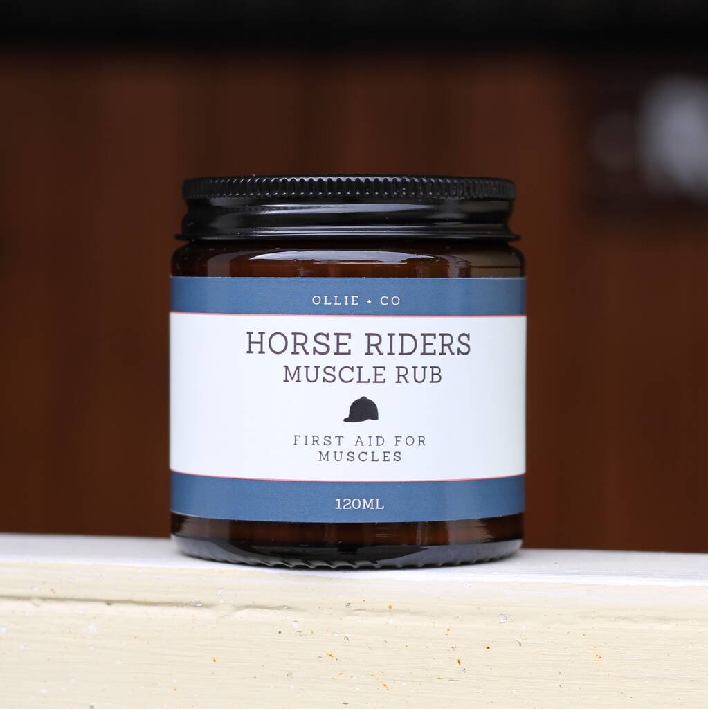 Horse Riders Muscle Rub Soothing For Achy Humans, 1 of 5