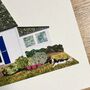 Personalised House Portrait Recycled Paper Artwork, thumbnail 10 of 10