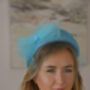 Turquoise Occasion Hat Band Crown 'Talulla', thumbnail 3 of 12