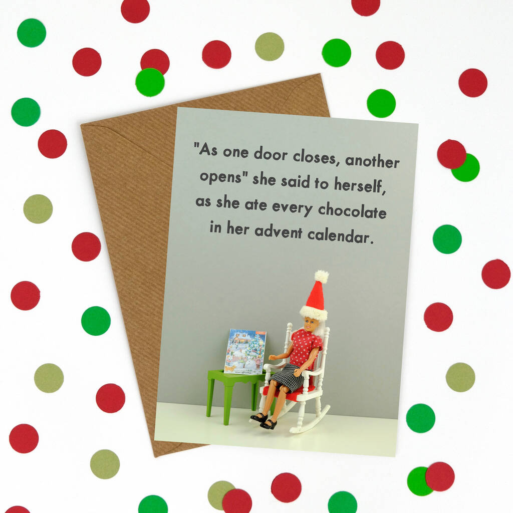 Advent Calender Christmas Card