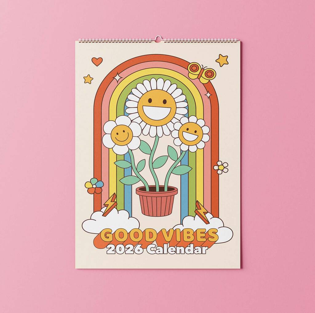 2026 Good Vibes Calendar, 1 of 5