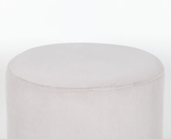 Round Stool In Pink Or White, 5 of 6