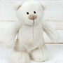 Soft Plush Teddy Bear With Personalised Jumper, thumbnail 5 of 6