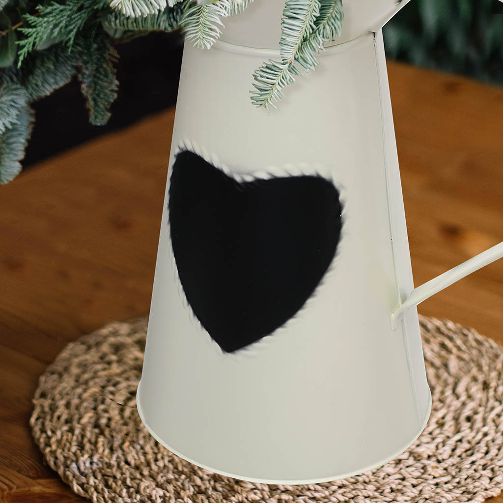 Extra Large Heart Jug Vase By Dibor