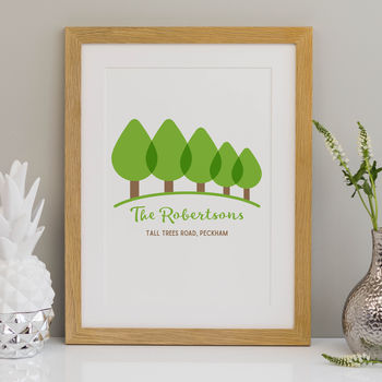 Personalised Family Print Trees, 3 of 5