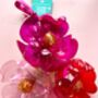 Valentines Small Recycled Plastic Bottle Flower Bouquet, thumbnail 3 of 8