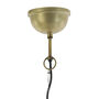 Gallia Wood And Bronze Ceiling Light, thumbnail 2 of 2