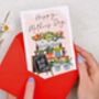 Mother's Day Card For Mum With Florist Design, thumbnail 2 of 2