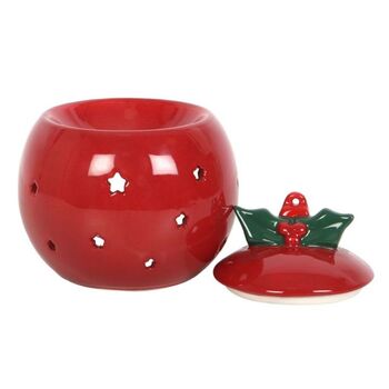 Red Bauble Oil Burner, 4 of 5