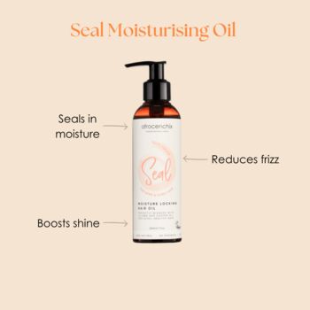 Seal Natural Hair Oil To Reduce Frizz And Breakage 190ml, 4 of 7