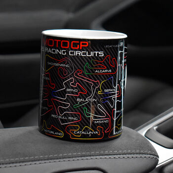 Moto 2026 Gp Racing Circuits Mug Red Edition, 3 of 7