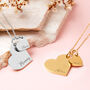 Mum And Me Personalised Heart Necklace, thumbnail 2 of 9