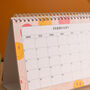 2024 Desk Calendar | Retro Vibes, thumbnail 2 of 10