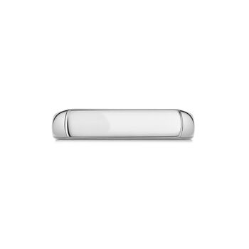 Contemporary Bar Signet Ring 925 Solid Silver, 6 of 6