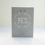 'Yes' Engagement Card, thumbnail 3 of 4