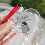 Personalised First Christmas Baby Penguin Bauble, thumbnail 1 of 10