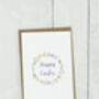 Easter Wreath Card Pack, thumbnail 5 of 5