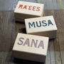Wooden Name Keepsake Box, thumbnail 4 of 6