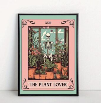 Tarot Themed The Plant Lover Print, 2 of 2