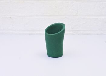 Concrete Mini Vessel Planter, Pen Pot, Desk Tidy, 6 of 7