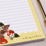 Mice And Strawberry To Do List Notepad, thumbnail 2 of 4