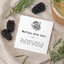 Martial Arts Gift Ceramic Coaster, thumbnail 1 of 8