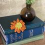 Orange Gerbera Beaded Flower Craft Kit, thumbnail 2 of 4