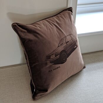 Your Motor Velvet Cushion, 7 of 10