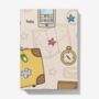 A5 Hardback Notebook Featuring A Kids Travel Print, thumbnail 1 of 4