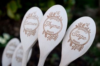 Set Of Personalised Plant Markers, 3 of 5