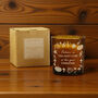 Personalised Pumpkin Pumpkins Amber Glass Candle, thumbnail 4 of 5
